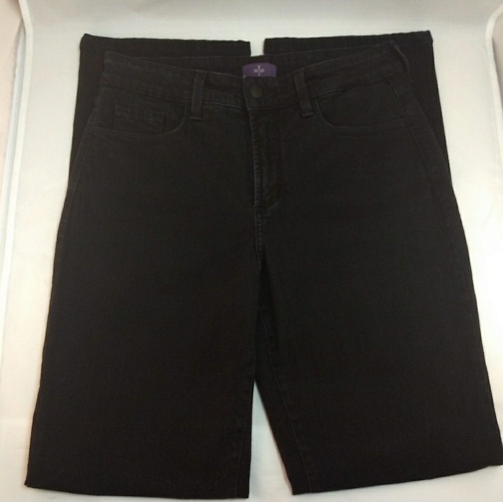 NYDJ Women's Black Lift Tuck Boot Cut Jeans SZ 8